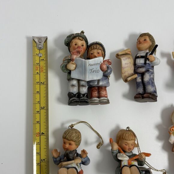 Lot of 11 3” Berta Hummel Goebel Christmas Holiday Ornaments 1997 - Children - Picture 5 of 7